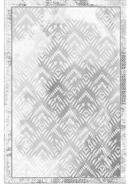 Dijital Baskılı Kaymaz Taban Yıkanabilir Sade Akrilik Desenli Üçlü Yatak Odası, Yo-Sade-86-Gri, fiyatları