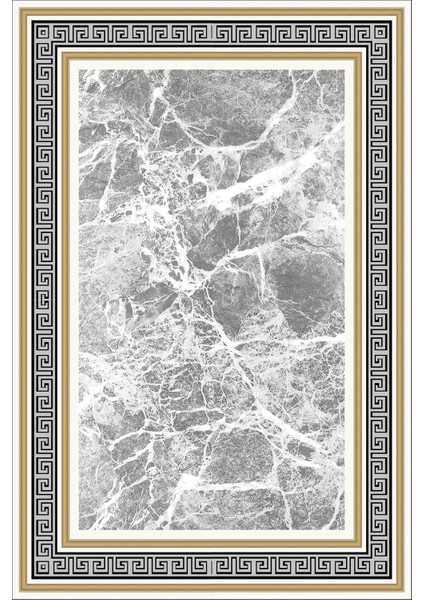 Dijital Baskılı Kaymaz Yıkanabilir Mermer Zemin Çerçeveli Üçlü Yatak Odası, Yo-Mermer-47-Bej, fiyatları