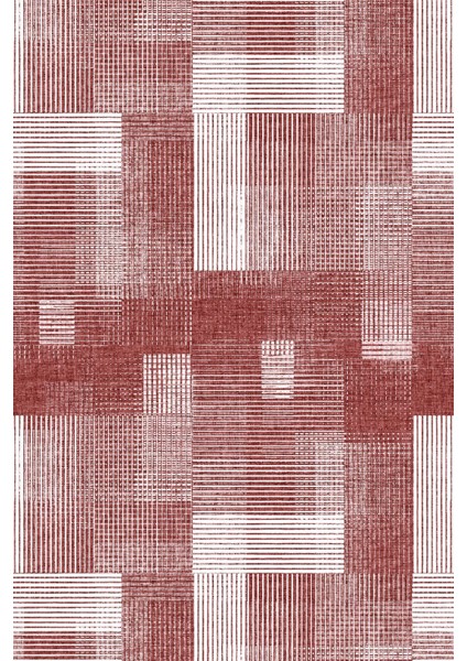 Baskılı Kaymaz Yıkanabilir Patchwork Çizgili Modern Üçlü Yatak Odası, Yo-Patchwork-33-Pembe, fiyatları