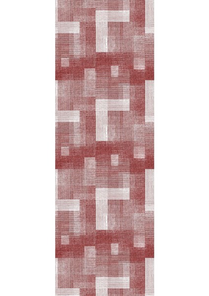 Baskılı Kaymaz Yıkanabilir Patchwork Çizgili Modern Üçlü Yatak Odası, Yo-Patchwork-33-Pembe, modelleri