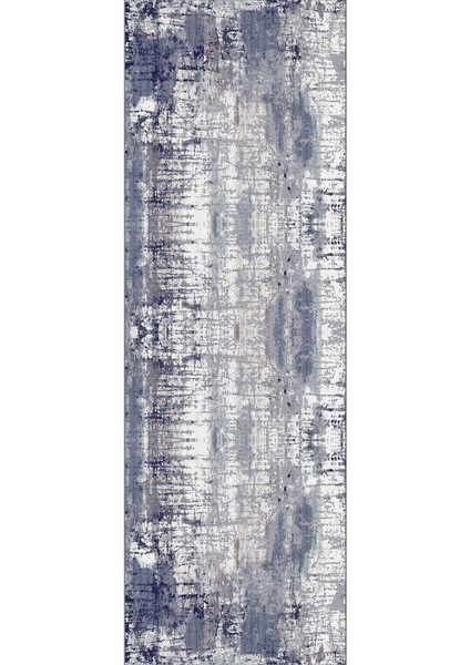 Dijital Kaymaz Yıkanabilir Sade Çizgi Efektli Dekoratif Üçlü Yatak Odası, Yo-Sade-80-Lacivert, modelleri