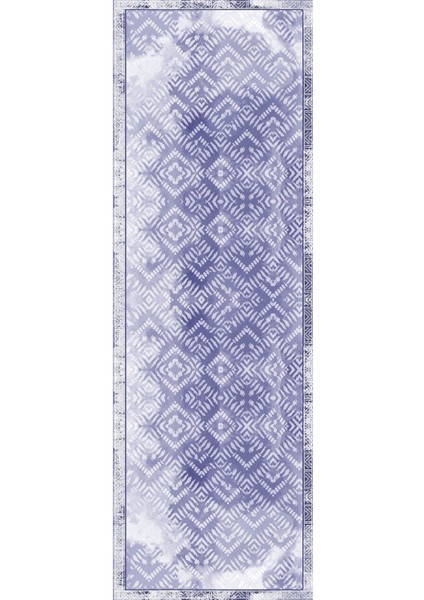 Dijital Baskılı Kaymaz Taban Yıkanabilir Sade Akrilik Desenli Üçlü Yatak Odası, Yo-Sade-86-Lacivert, modelleri