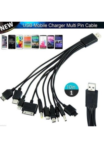 Çoklu Telefon Şarjı 10 Lu - Araç Çakmak Şarj Soketi modelleri