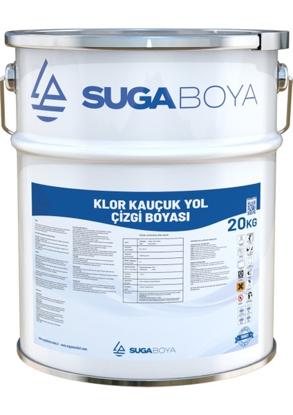 Klor Kauçuk Yol Çizgi Boyası