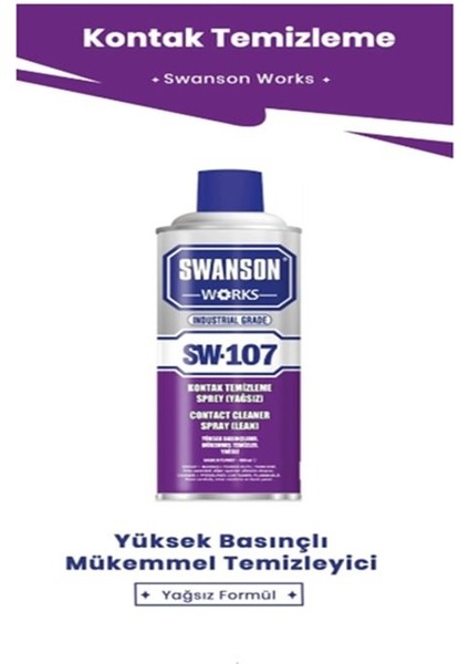 Kontak Temizleme Sprey (Yağsız) 200 ml