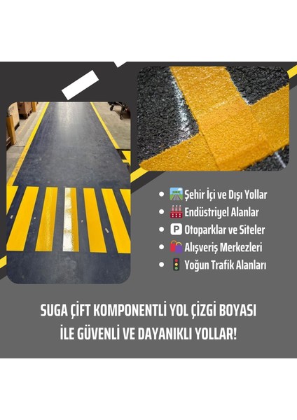 Çift Komponentli Yol Çizgi Boyası modelleri