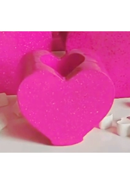 Kalp Saksı Mumluk Silikon Kalıp K-984, Taş Tozu Polyester Çimento Alçı Kalıbı modelleri