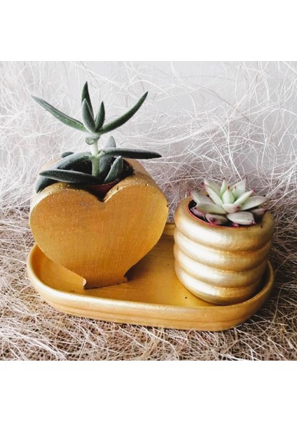 Kalp Saksı Mumluk Silikon Kalıp K-984, Taş Tozu Polyester Çimento Alçı Kalıbı indirimleri