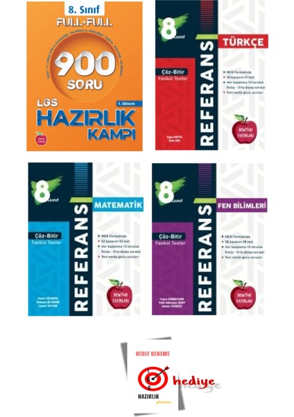 Lgs Hazırlık Kampı-8.sınıf Referans Türkçe Matematik Fen Bilimleri Fasikülü Lgs Hazırlık