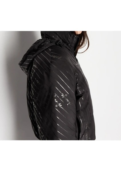 Kadın Kısa Bomber Mont-Siyah modelleri