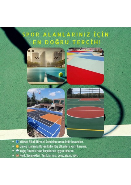 Tenis Kort Boyası
