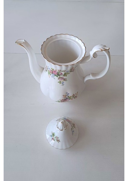 Moss Rose Vintage Porselen Çay/Kahve Demliği 900 Ml modelleri