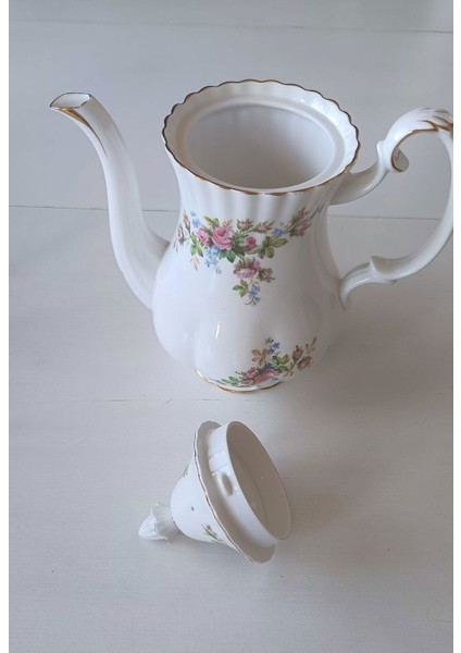 Moss Rose Vintage Porselen Çay/Kahve Demliği 900 Ml fırsatları