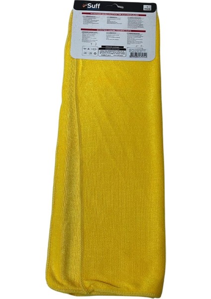 Mikrofiber Yüzey Temizlik Bezi 70x50, Sarı