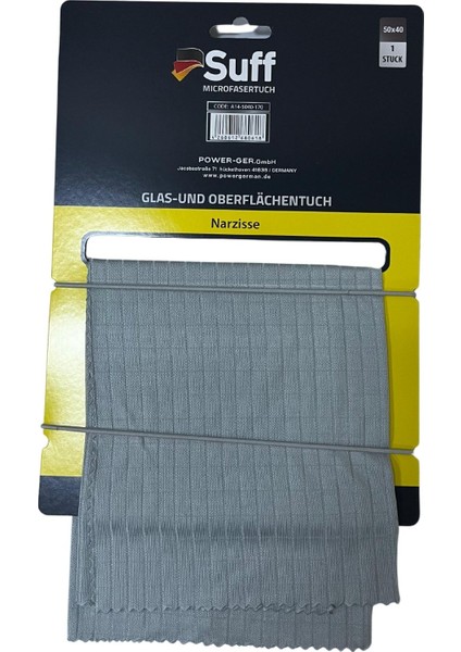 Narzisse Mikrofiber Yüzey ve Cam Temizlik Bezi 50 x 40 Cm, Gri fiyatları