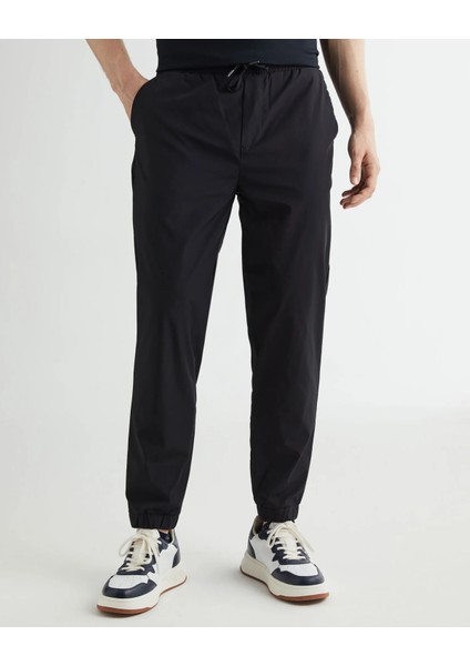 Erkek Regular Fit Pantolon - Siyah