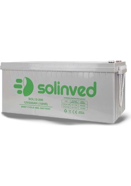 12V 200AH Jel Akü