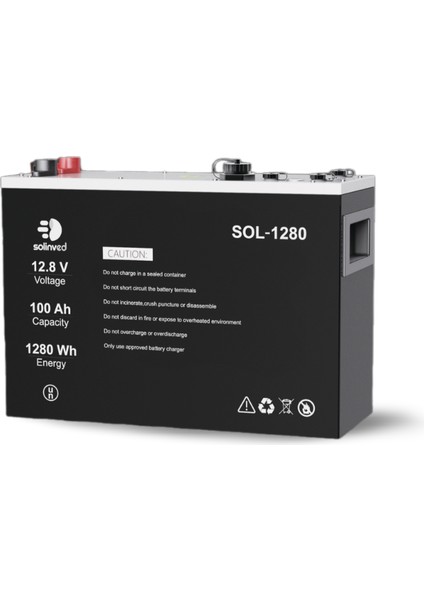 12.8 V 100AH Lıfepo4 Akü