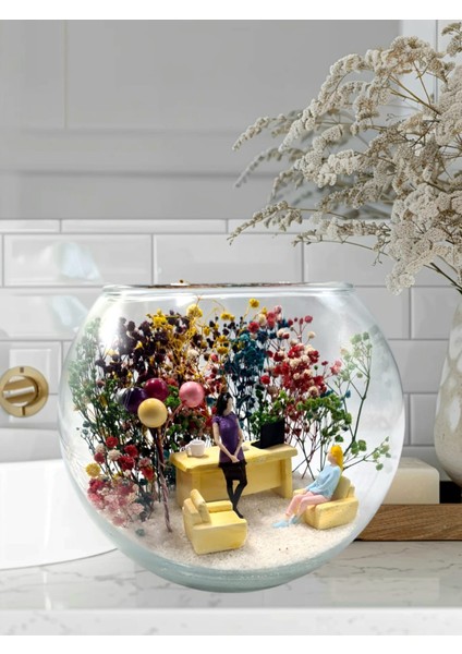 Teraryum Yeni İş Tebriği Kutlama Hediye Seti Arkadaşa Hediye Sevgiliye Hediye Özel Tasarım indirimleri