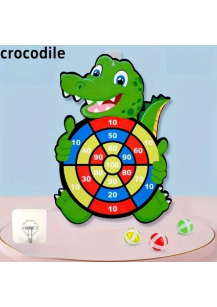 Çocuklar Için Timsahlı Dart Oyunu