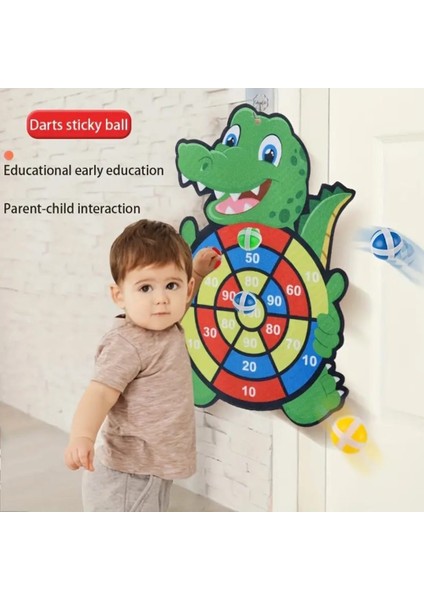 Çocuklar Için Timsahlı Dart Oyunu