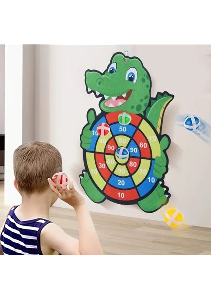 Çocuklar Için Timsahlı Dart Oyunu