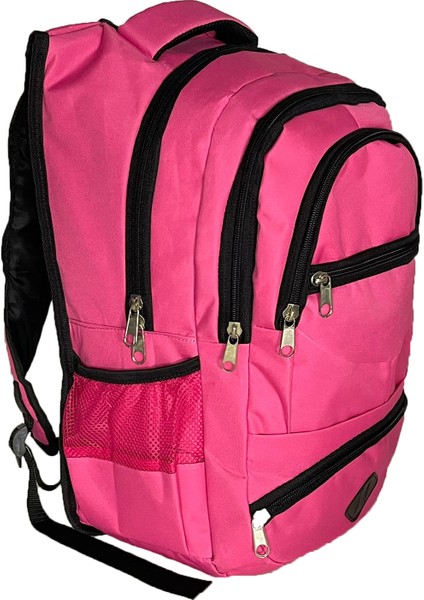 Pembe Sırt Yarasa Çantası/ortopedik Sırt/laptop Bölmeli