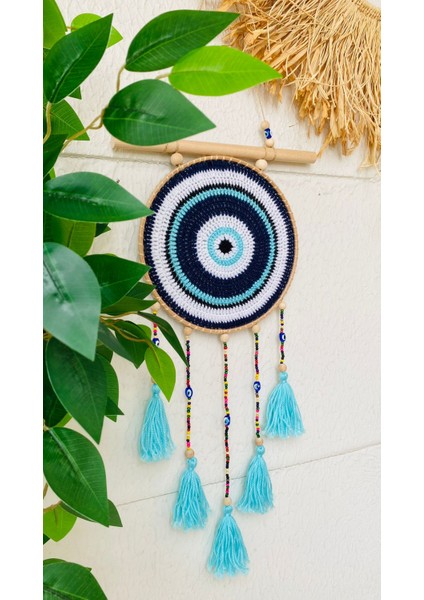 Nazarlık Düşkapanı Nazar Boncuğu Kapı Süsü Duvar Süsü Dreamcatcher