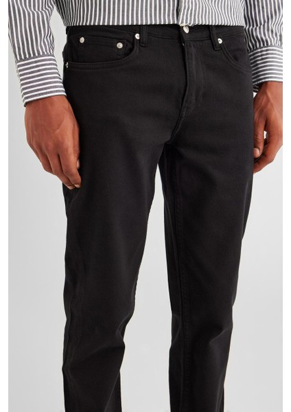 Erkek Regular Fit Pantolon - Siyah fırsatları
