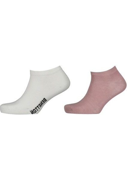 Kadın BNT-W24095 2 Li Babet Çorap - Mix