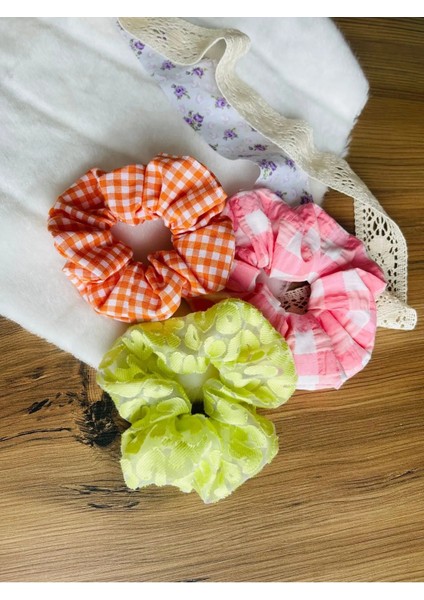 Cozy Pinterest Kumaş Lastik Toka Seti Scrunchies fiyatları
