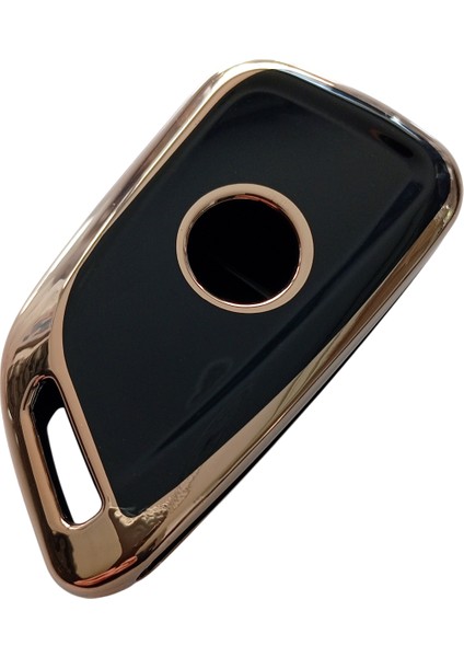Bmw Tipli Kd Keydiy NB29 Uyumlu Kumanda Anahtar Kılıfı Oto Anahtarlık Siyah Gold modelleri