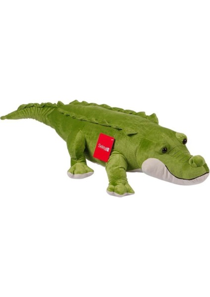 Yeşil Timsah Peluş Oyuncak 80 cm