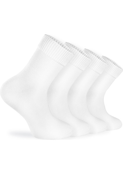 Comfort Seri 4'lü Kadın Bambu Organik Şeker Çorabı