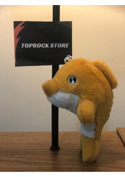 Sevimli Yunus Balığı Peluş Oyuncak Hediyelik Oyuncak Anahtarlık Uyku Arkadaşı 15 cm