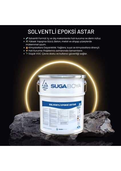 Solventli Epoksi Astar