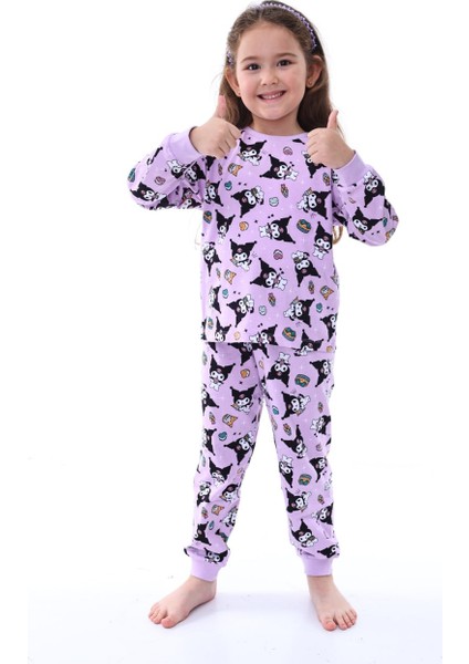 Kuromi Kız Çocuk Pijama Takımı modelleri