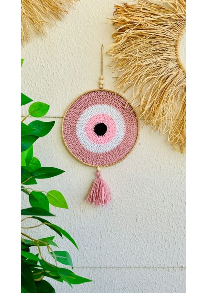 Nazarlık Düşkapanı Nazar Boncuğu Rüya Tutucu Kapı Süsü Duvar Süsü Dreamcatcher