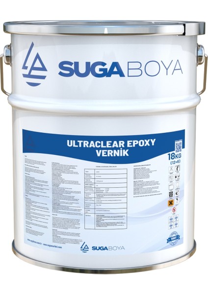 Solventsiz Ultraclear Epoksi Vernik