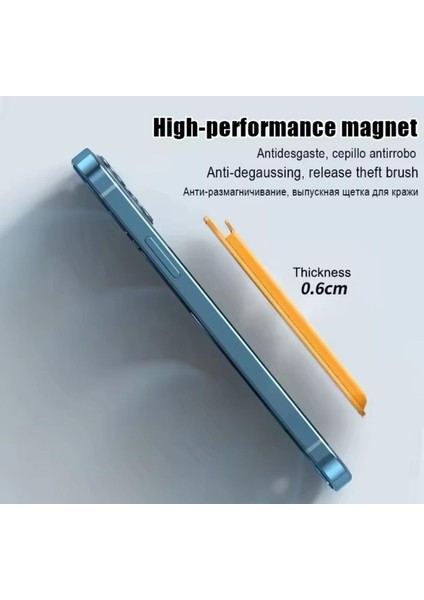 Magsafe Özellikli Güçlü Mıknatıslı Deri Kartlık Cüzdan Tüm Telefonlar ile Uyumlu Manyetik Kartlık fiyatları
