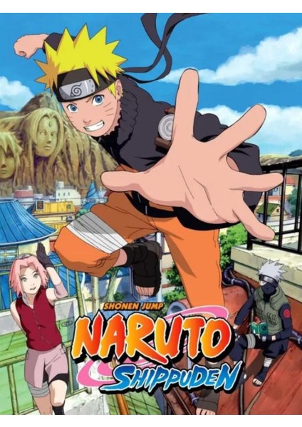 Naruto Shippuuden Duvar Posteri-Çerçevesiz