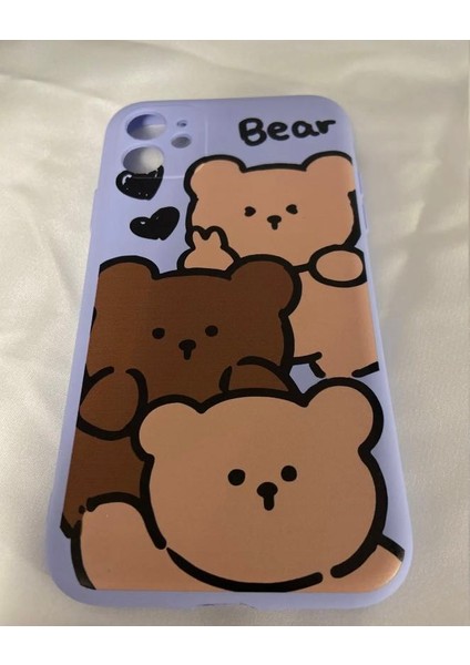iphone 11 Kamera Korumalı Desenli Kılıf