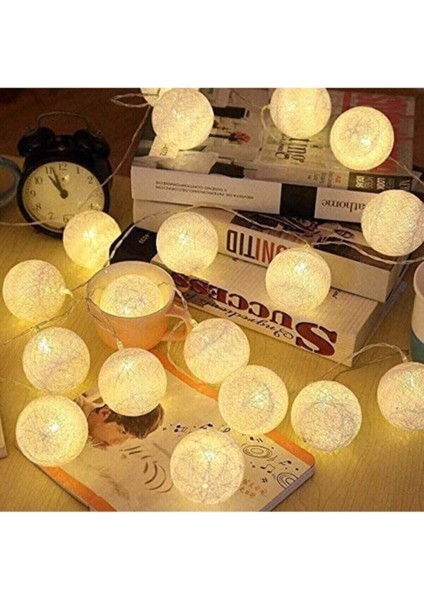Kristal Top Led Işık 1 Metre 10 Ledli Pilli Şeffaf Kablolu Gün Işığı Dekoratif Aydınlatma fırsatları