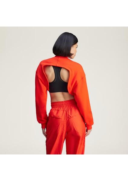 By Stella Mccartney Truecasuals Cropped Sportswear Kadın Sweatshirt fiyatları