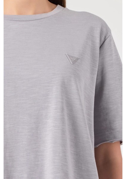 Kadın Athena Maxi T-Shirt - Lila modelleri