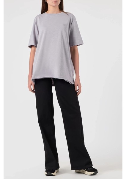 Kadın Athena Maxi T-Shirt - Lila fırsatları