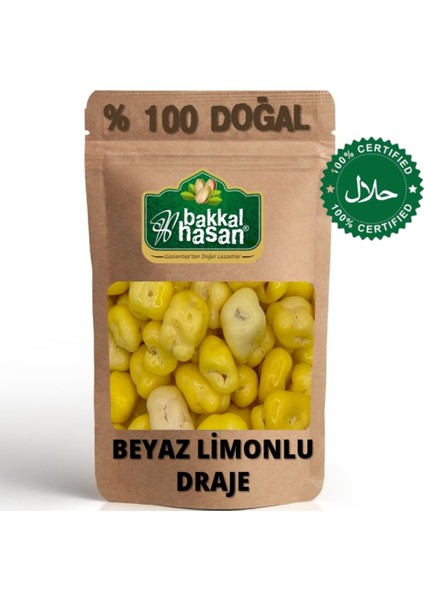 Beyaz Limonlu Draje 1 kg