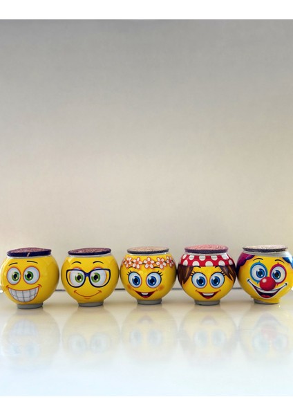 Çimoji Emoji Çim Adam 15 Adet Karne Hediyesi Kreş Öğrencileri İçin Hediye