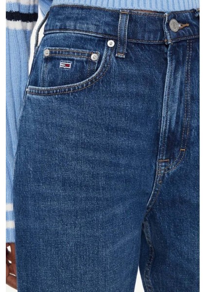 Kadın Mom Jean - Mavi modelleri