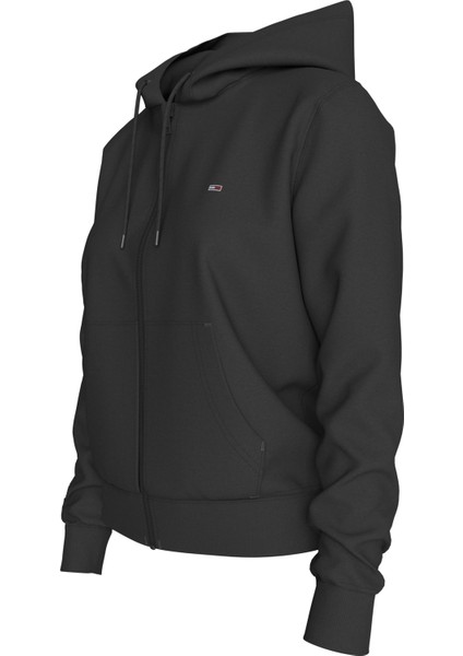 Kadın Tjw Bayrak Logo Sweatshirt - Siyah indirimleri